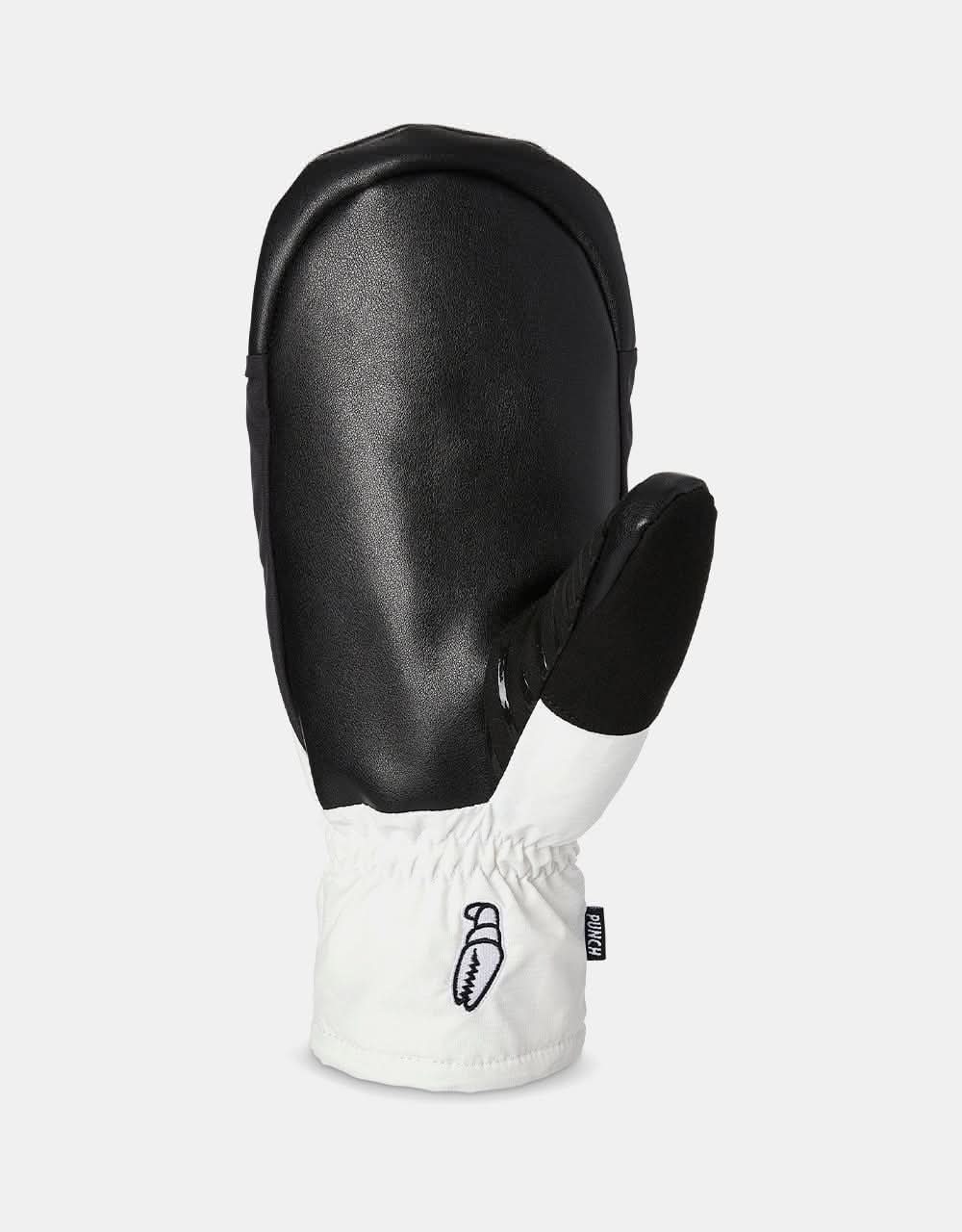 Crab Grab Punch 24 Snowboard Mitts White Route One