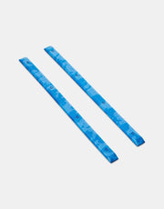 Crab Grab 'Skate' Snowboard Rails - Blue Swirl