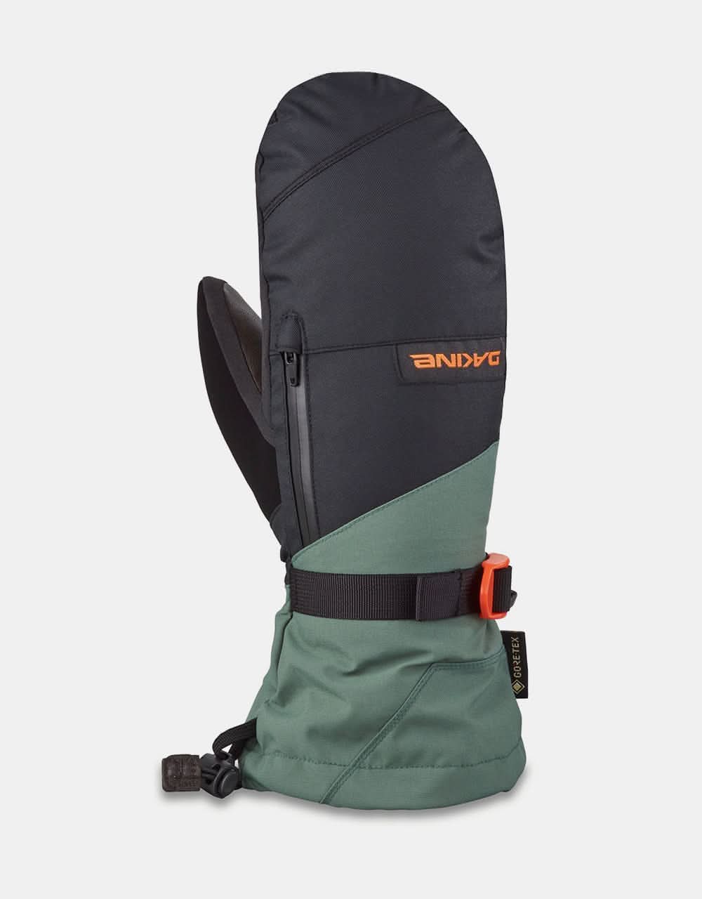 Dakine Leather Titan GORETEX® Snowboard Mitts Dark Forest