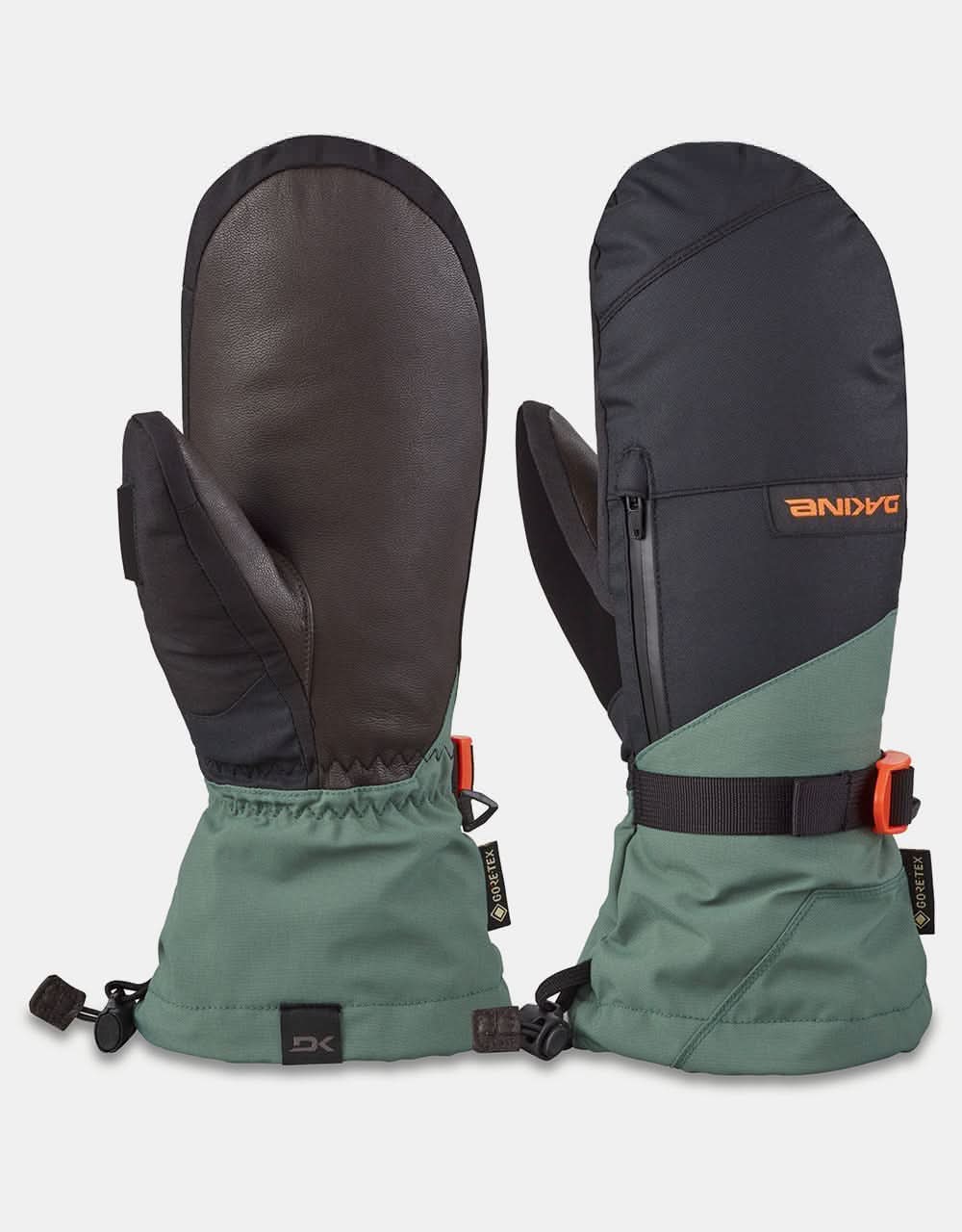 Dakine Leather Titan GORETEX® Snowboard Mitts Dark Forest