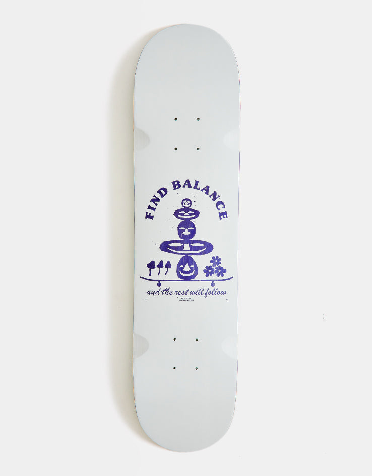 Route One Find Balance Skateboard Deck - 8"