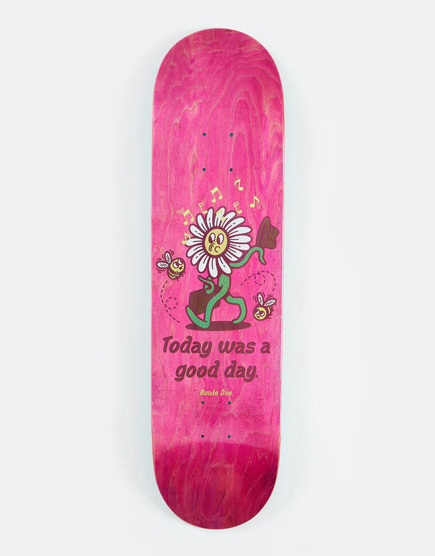 Route One Today Was a Good Day Skateboard Deck - 8.125"