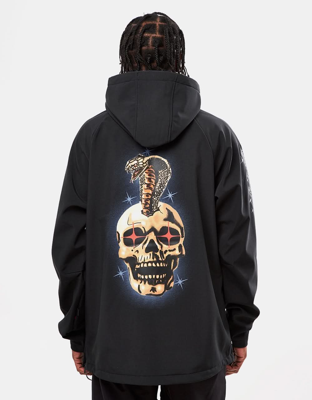 686 Waterproof Pullover Hoodie - Samborghini Black