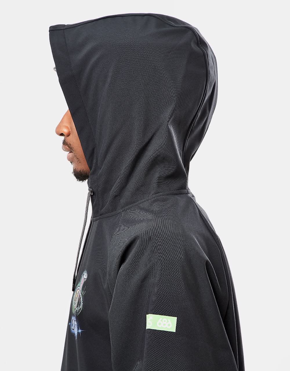 samborghini black hoodie