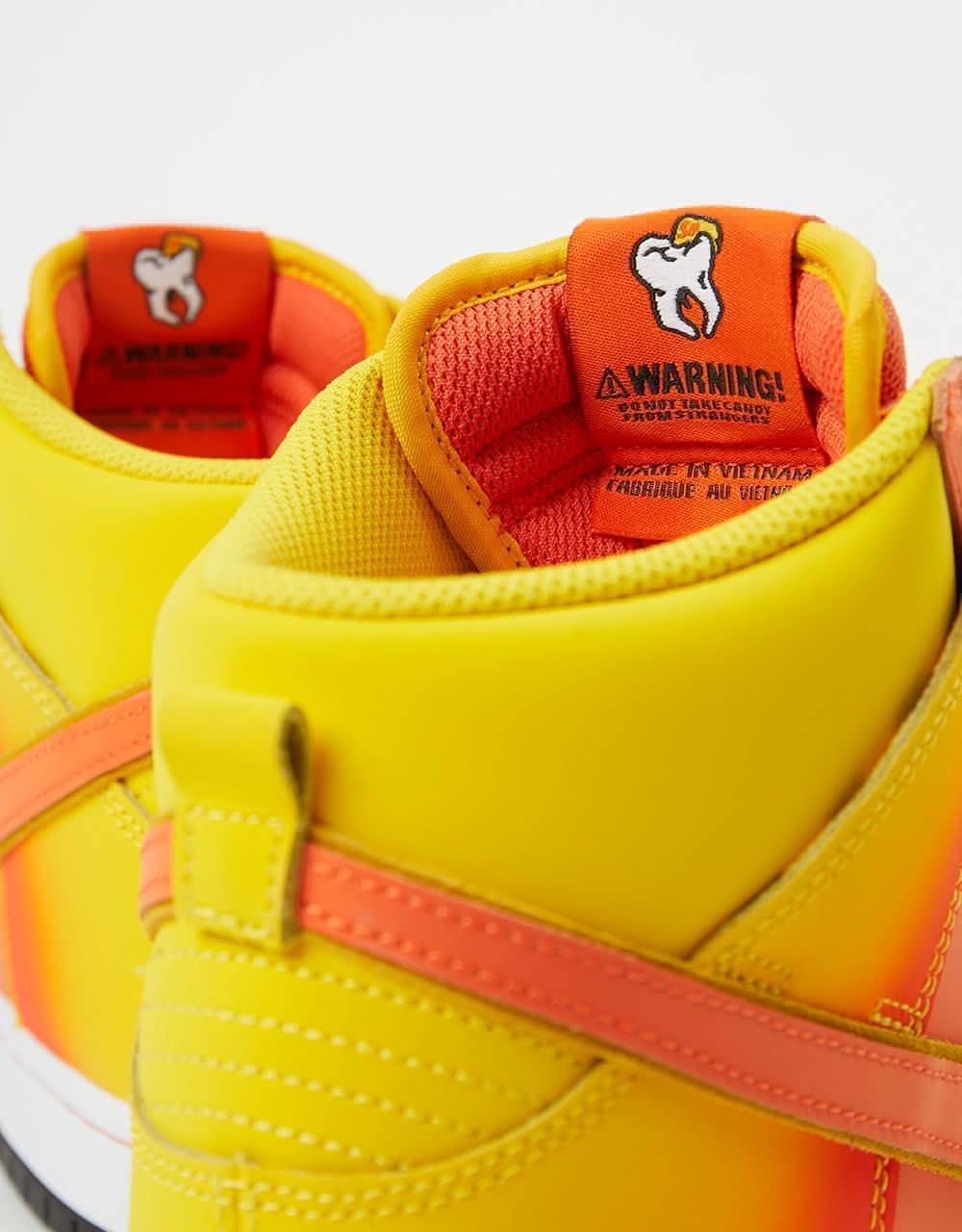 Nike SB 'Candy Corn' Dunk High Pro Skate Shoes - Amarillo/Orange-White –  Route One