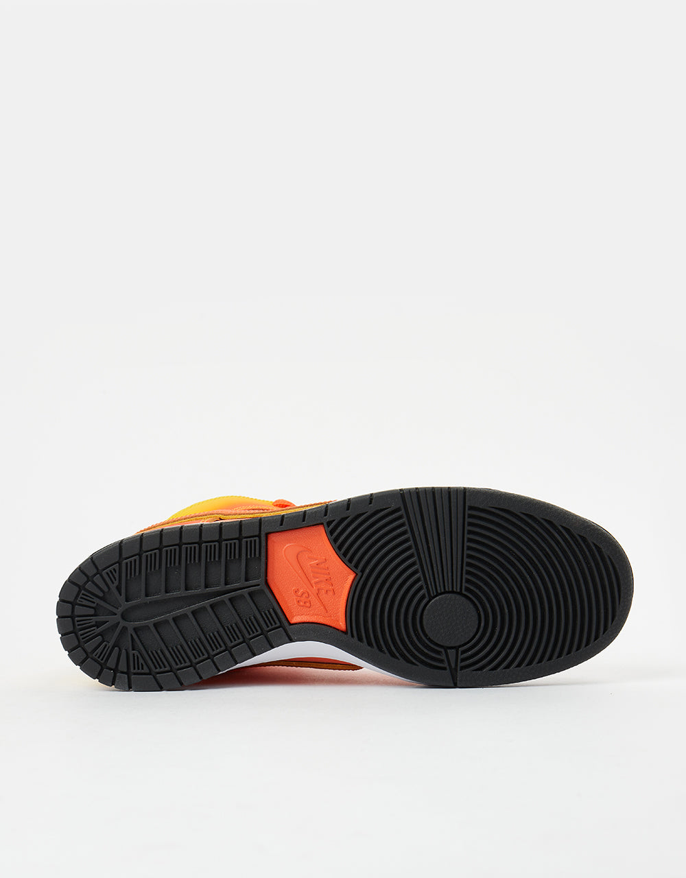 Nike SB 'Candy Corn' Dunk High Pro Skate Shoes - Amarillo/Orange-White-Black