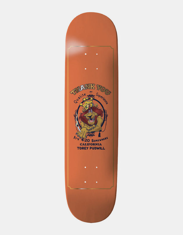 Thank You Pudwill Roll Up Skateboard Deck - 8.625"