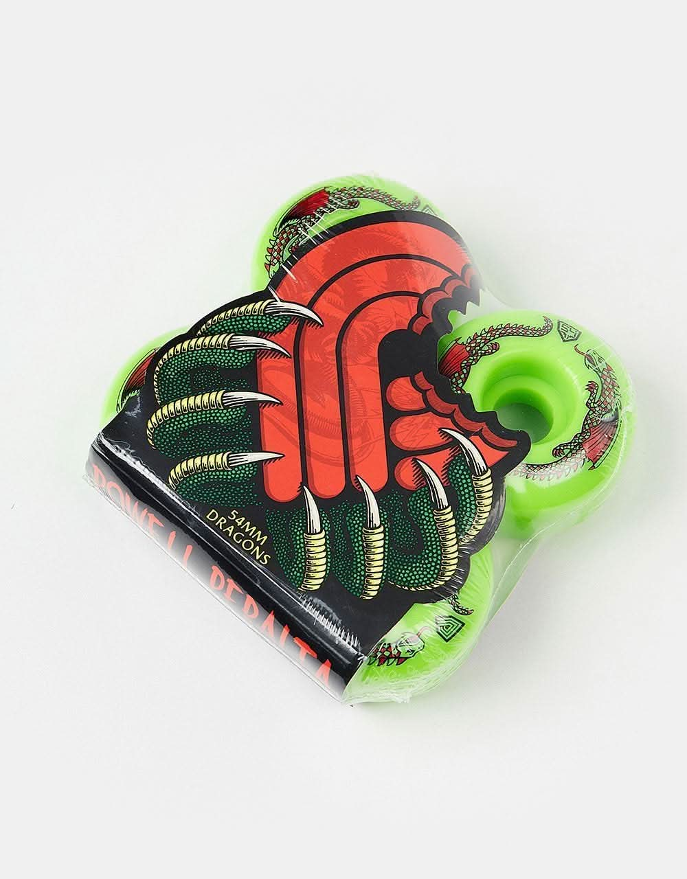 Powell Peralta Dragon Formula 93a Green Skateboard Wheels - 52mm x 31mm