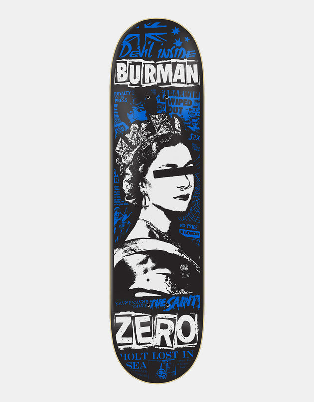 Zero Burman Devil Inside Skateboard Deck - 8.25"