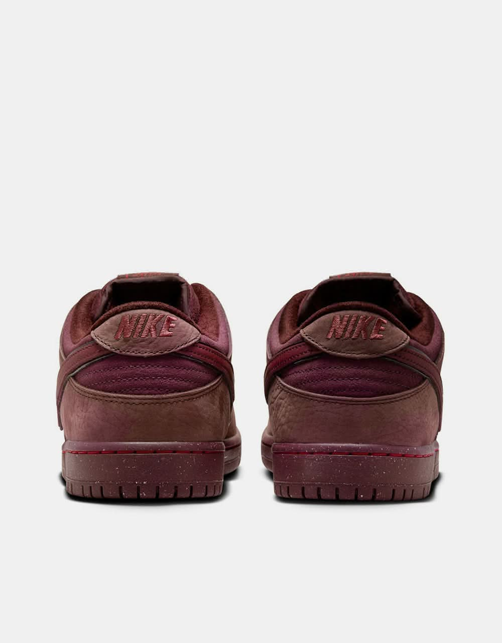 Nike SB 'City of Love' Dunk Low Premium Skate Shoes - Burgundy Crush/Dk Team Red-Earth-Dk Pony-Univ Red-Earth