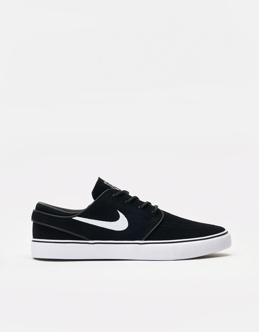 Nike SB Zoom Janoski OG+ Skate Shoes - Black/White-Black-White-Black-Gum Lt Brown