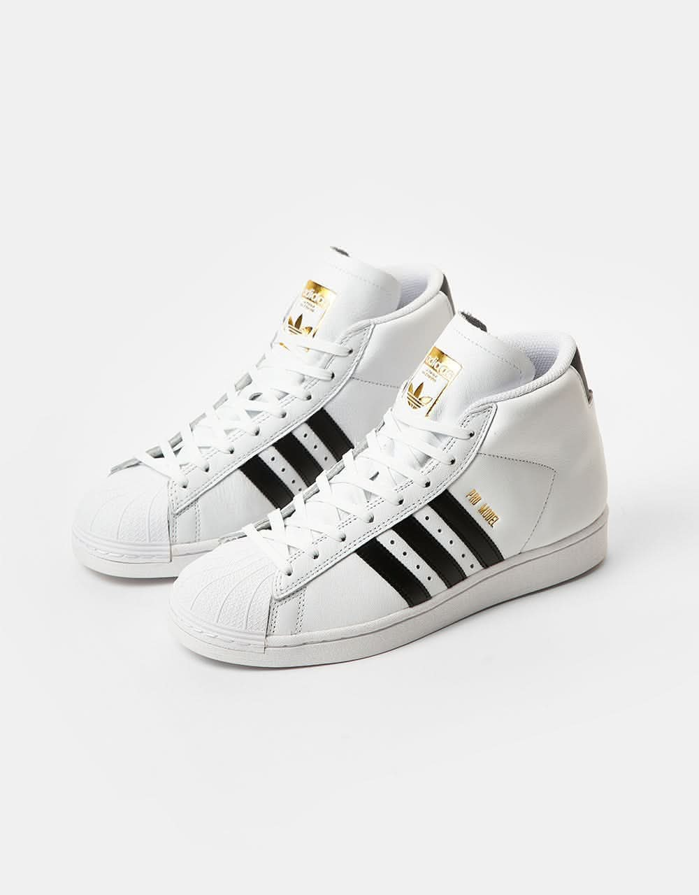 adidas Pro Model, footwear white / core black / metalic gold | Beyond