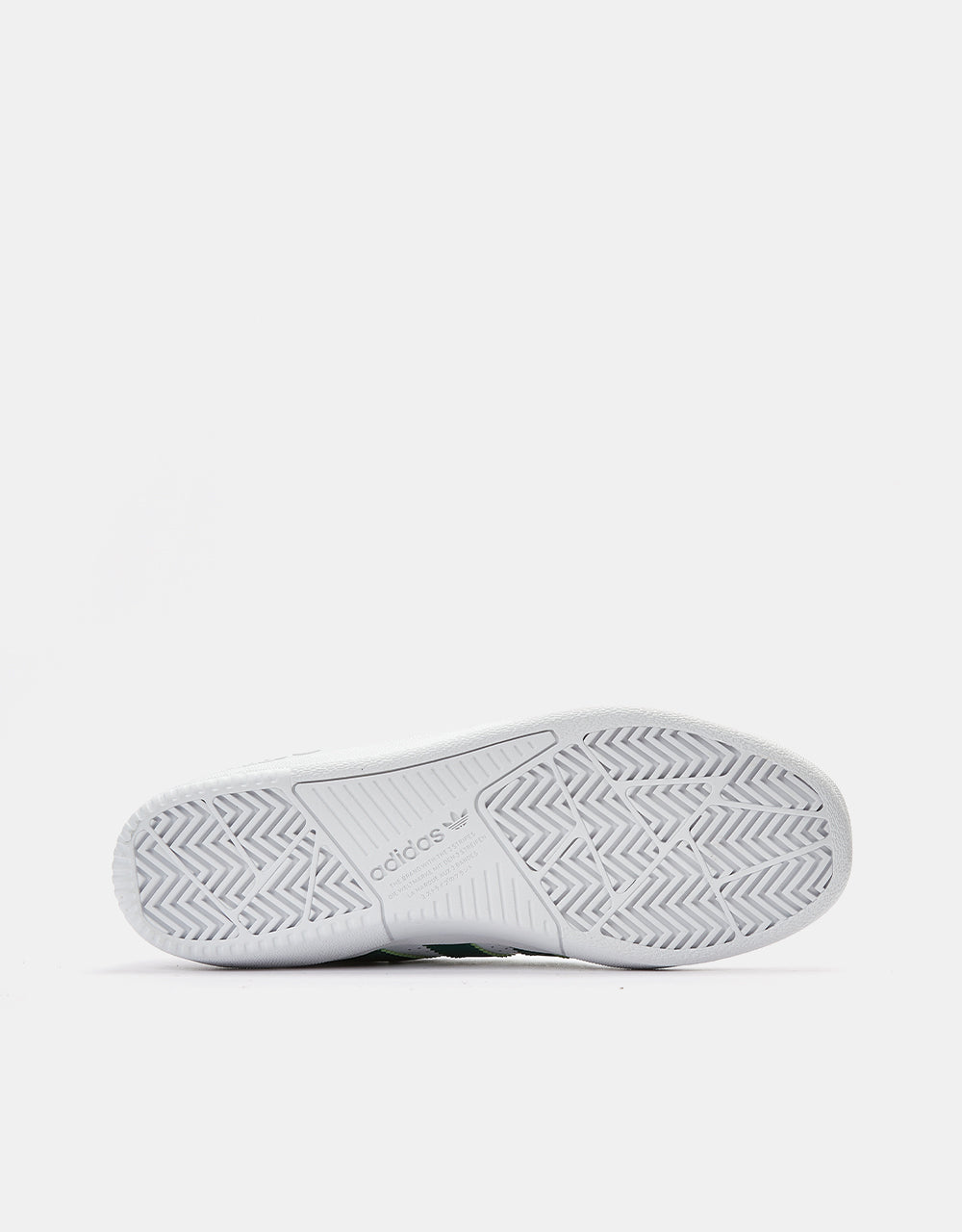 adidas Tyshawn Skate Shoes - White/Dark Green/Bluebird