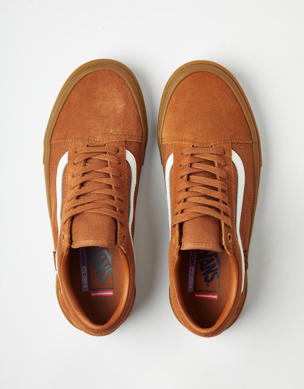 Vans Old Skool Skate Shoes - Brown/Gum