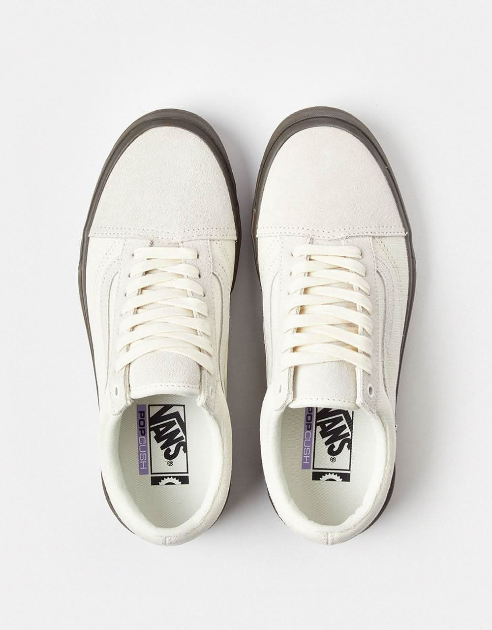 Vans BMX Old Skool Skate Shoes -  Marshmallow/Gum