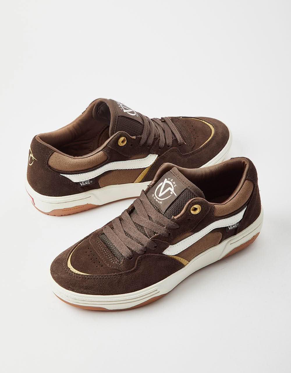 Vans Rowan 2 Skate Shoes - Chocolate Brown