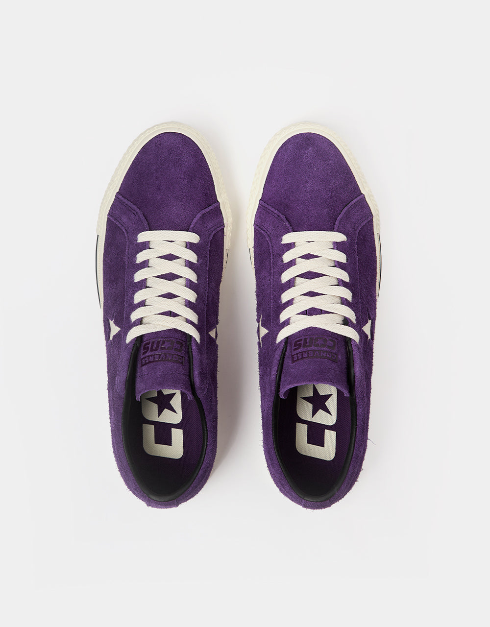 Converse One Star Pro Skate Shoes - Night Purple/Egret/Black