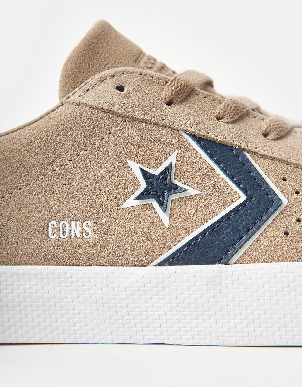 Converse Pro Leather Vulc Skate Shoes - Vintage Cargo/White/Navy