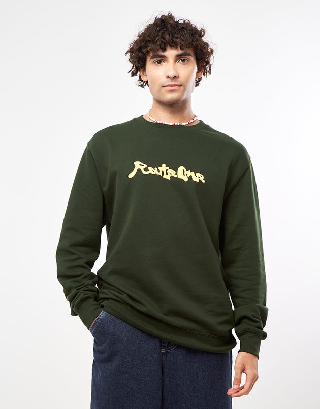 Route One Fluidity Sweatshirt - Forest Green