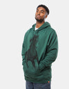 Jacuzzi Horse Pullover Hoodie - Alpine Green