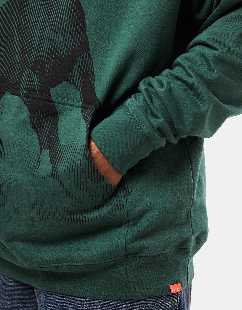 Jacuzzi Horse Pullover Hoodie - Alpine Green