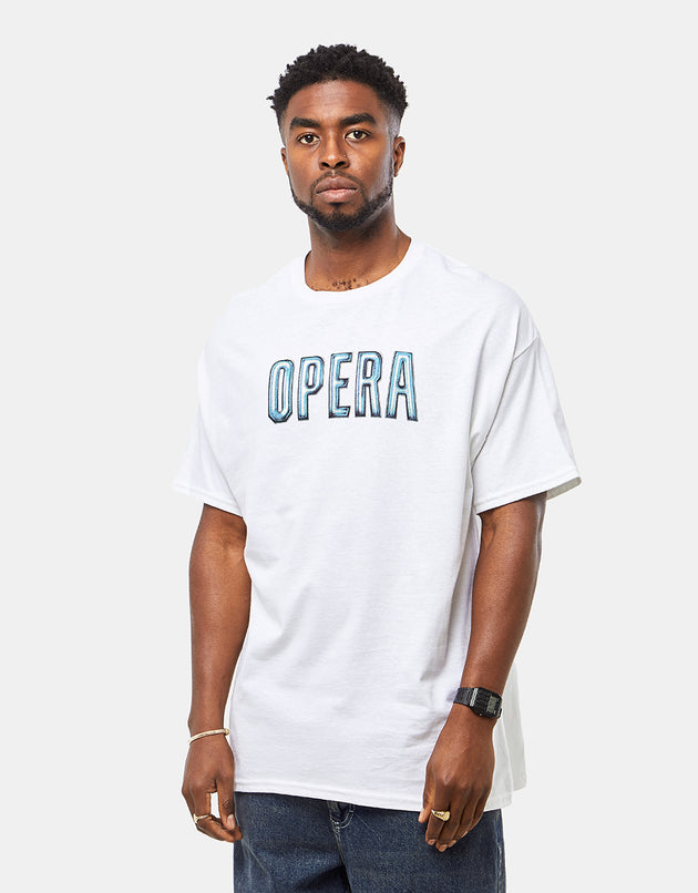 Opera 3D T-Shirt - White