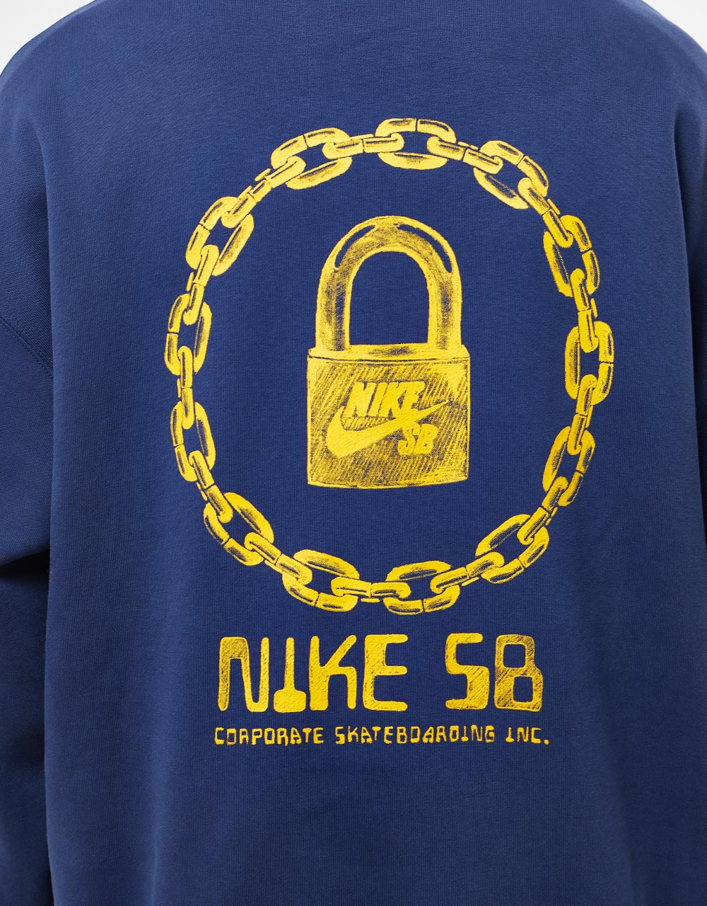 Nike SB On Lock Pullover Hoodie - Midnight Navy