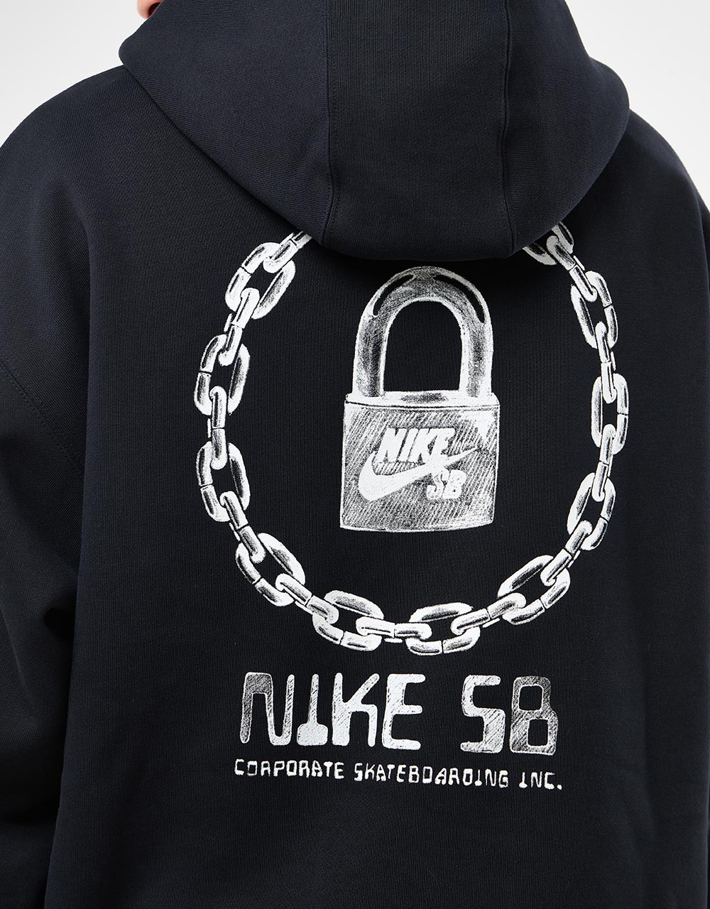 Nike SB On Lock Pullover Hoodie - Black