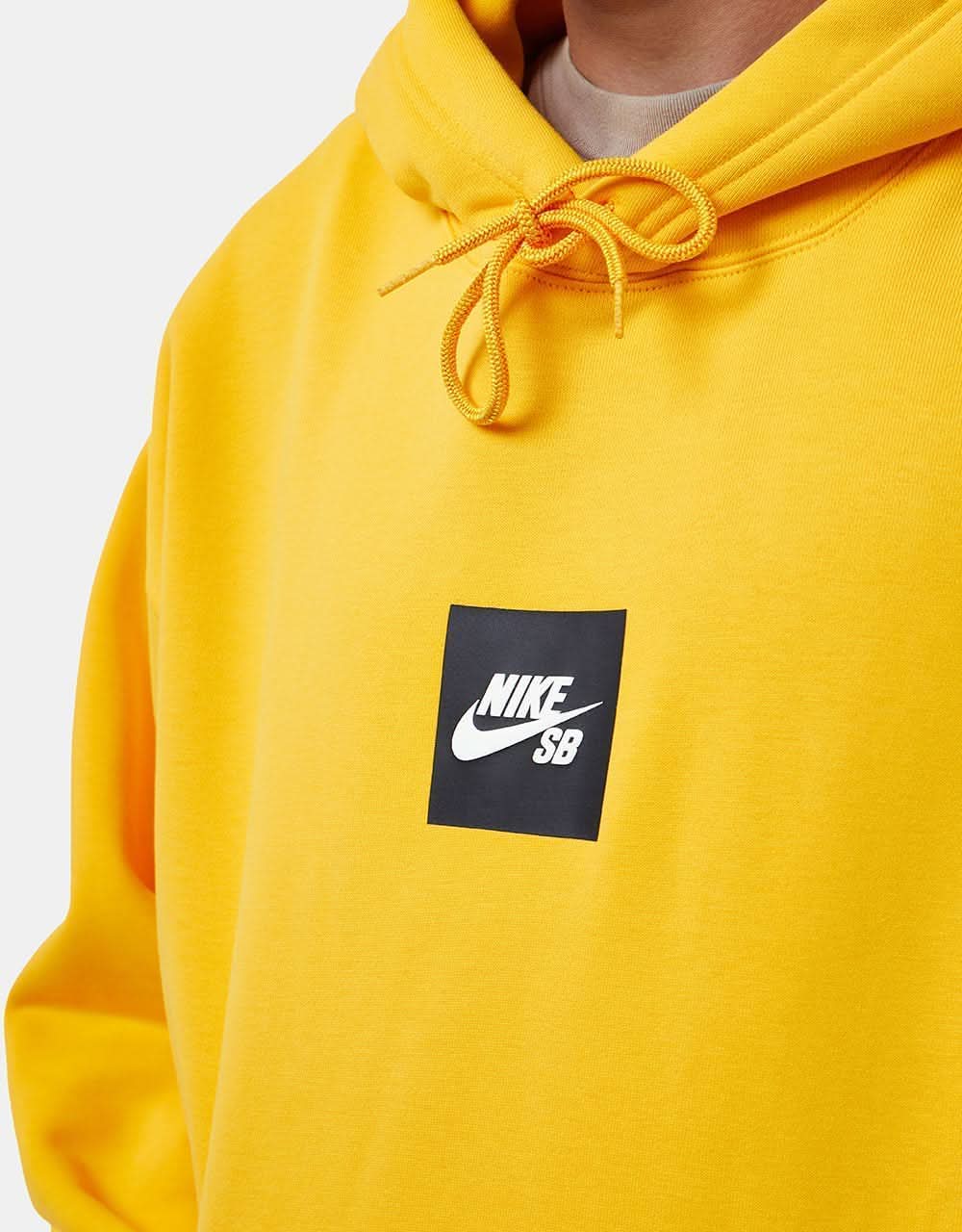 Nike SB Box Logo Pullover Hoodie University Gold