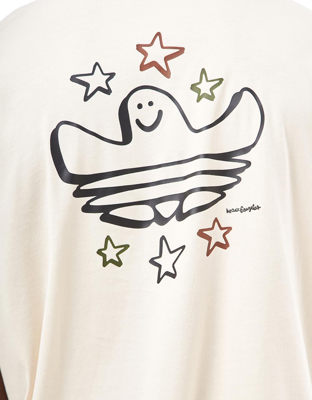 adidas Shmoofoil All Star T-Shirt - Wonder White/Multicolor