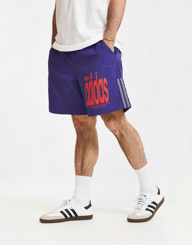 adidas Graphic Water Short - Collegiate Purple/Grey Three