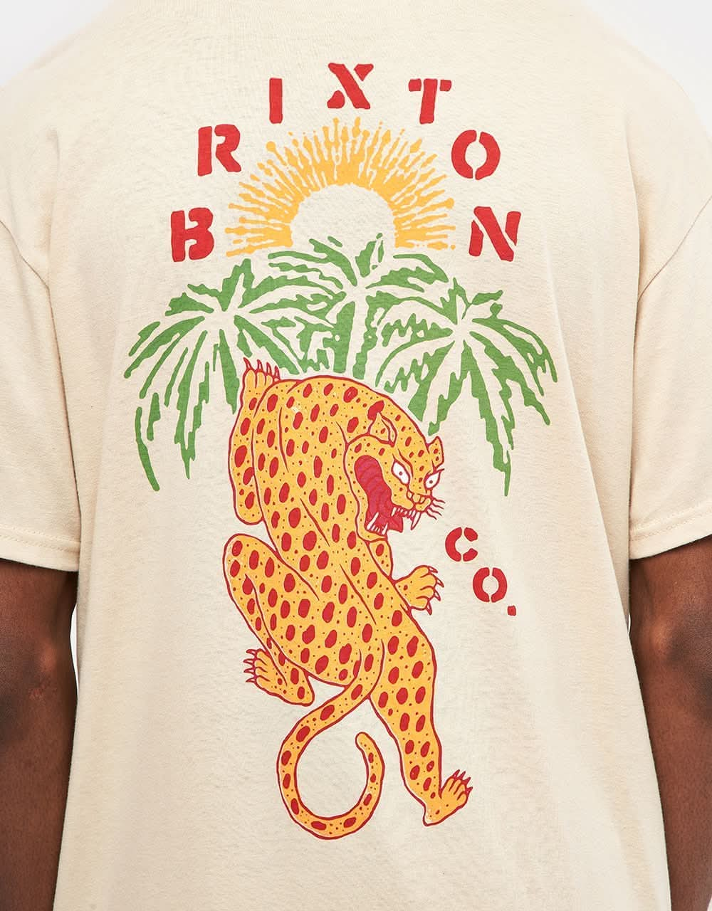 Brixton Seeks T-Shirt - Cream