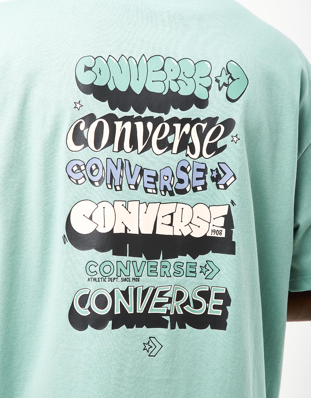 Converse Cons Star Chevron Graphic T-Shirt - Herby