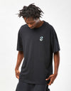 Converse Cons Star Chevron Flower T-Shirt - Converse Black