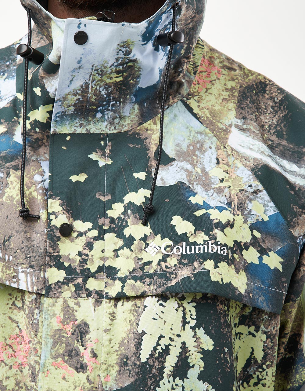 Columbia IBEX™ II Shell Jacket - Napa Green Chasing Falls Print