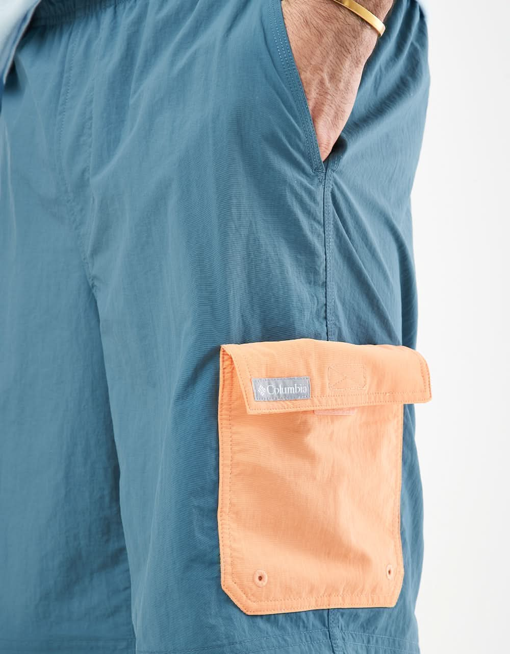 Columbia Summerdry™ Brief Short - Cloudburst/Apricot Fizz