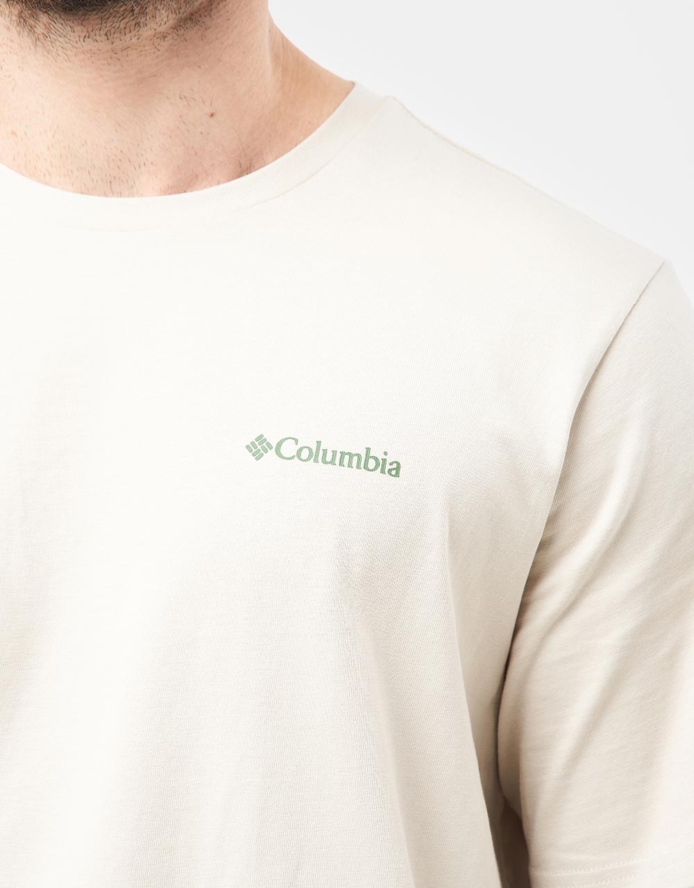 Columbia Explorers Canyon™ Back T-Shirt - Dark Stone/Bearly Tribe