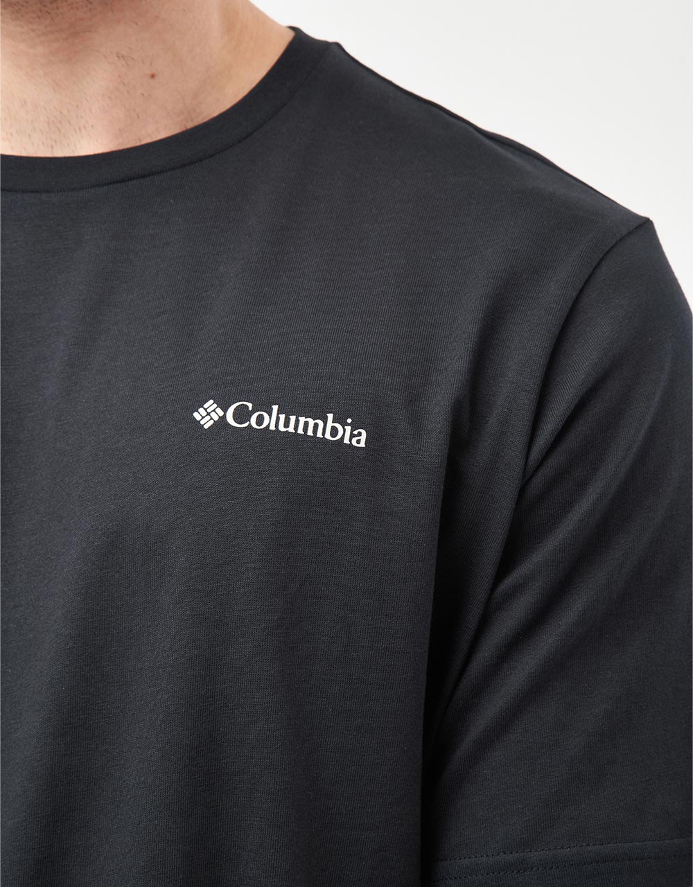 Columbia Explorers Canyon™ Back T-Shirt - Black/Epicamp Graphic