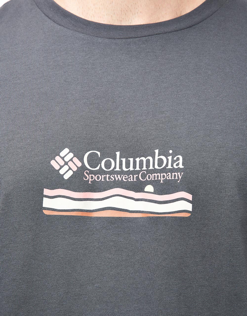 Columbia Explorers Canyon™ Back T-Shirt - Shark/Heritage Hills
