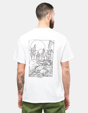 Columbia Rockaway River™ Back Graphic T-Shirt - White/Rocky Road