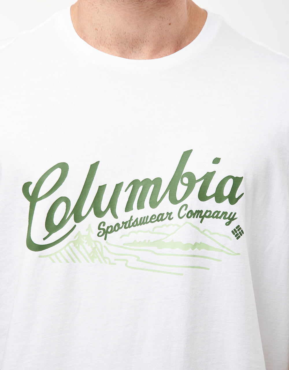 Columbia Rockaway River™ T-Shirt - White/Scripted Scene