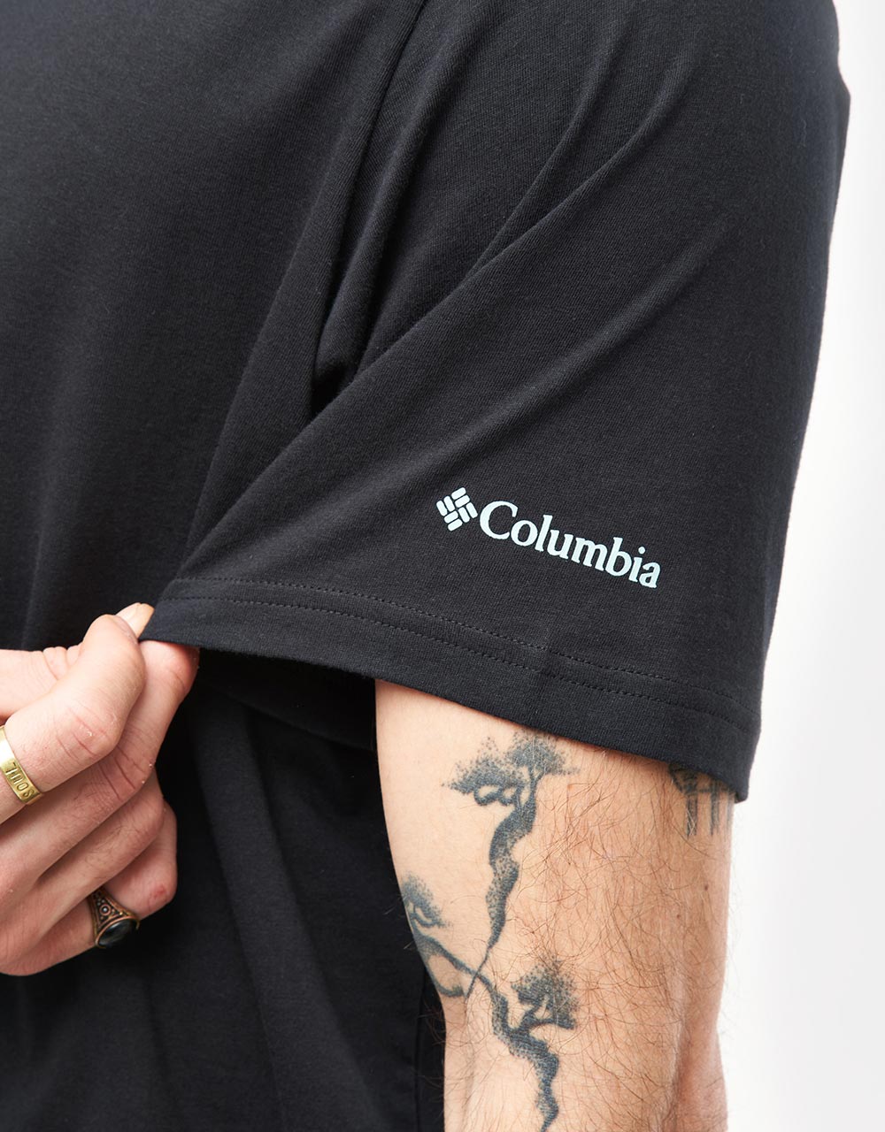 Columbia Rockaway River™ Outdoor T-Shirt - Black/Bearly Stroll