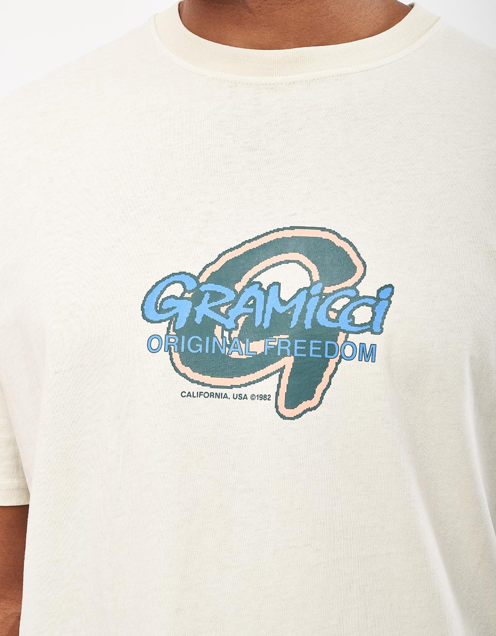 Gramicci Pixel G T-Shirt - Sand Pigment