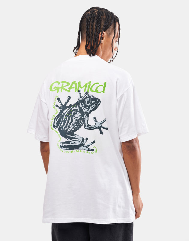 Gramicci Sticky Frog T-Shirt - White