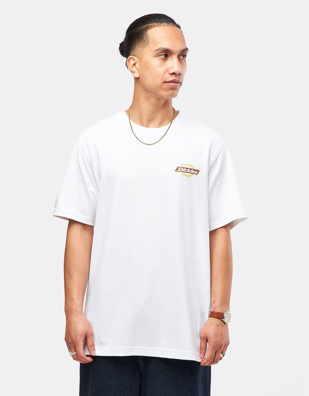 Dickies Ruston T-Shirt - White/Pale Green