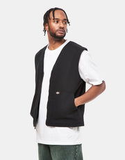 Dickies Duck Canvas Summer Vest - Stone Washed Black