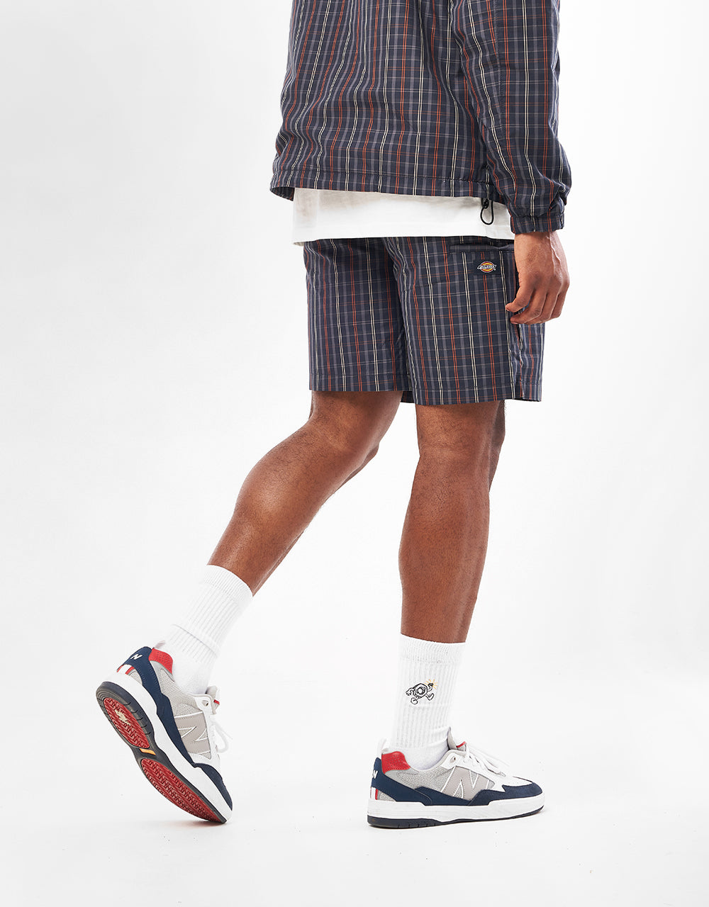 Dickies Surry Short - Outdoor Check Navy
