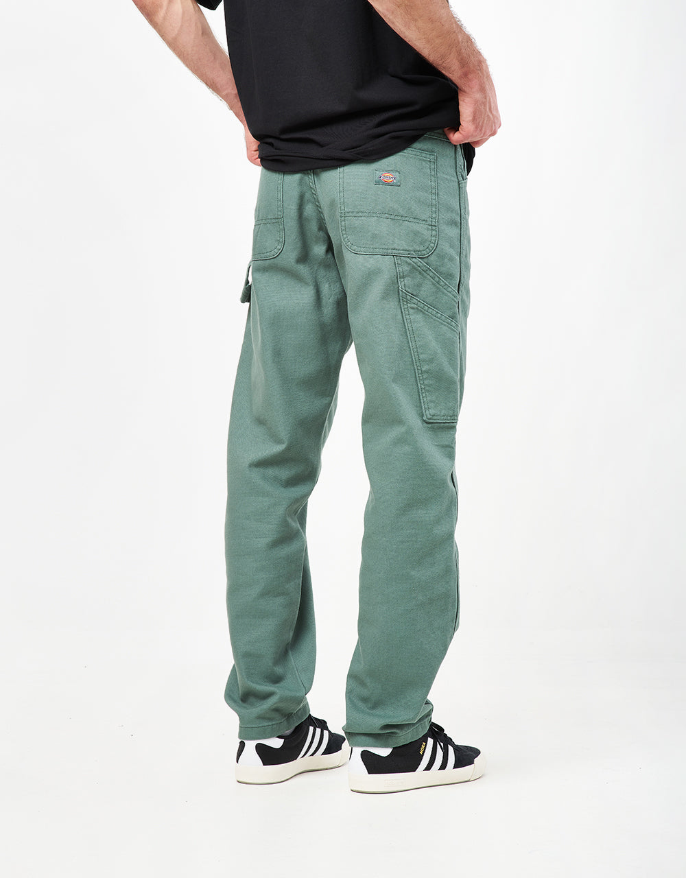 Dickies Duck Canvas Carpenter Pant - Stone Washed Dark Forest