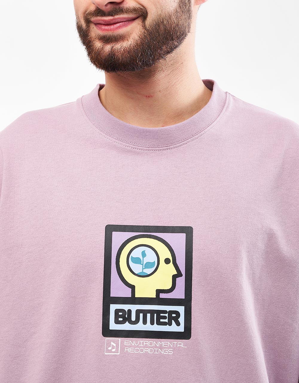 Butter Goods Environmental T-Shirt - Washed Berry