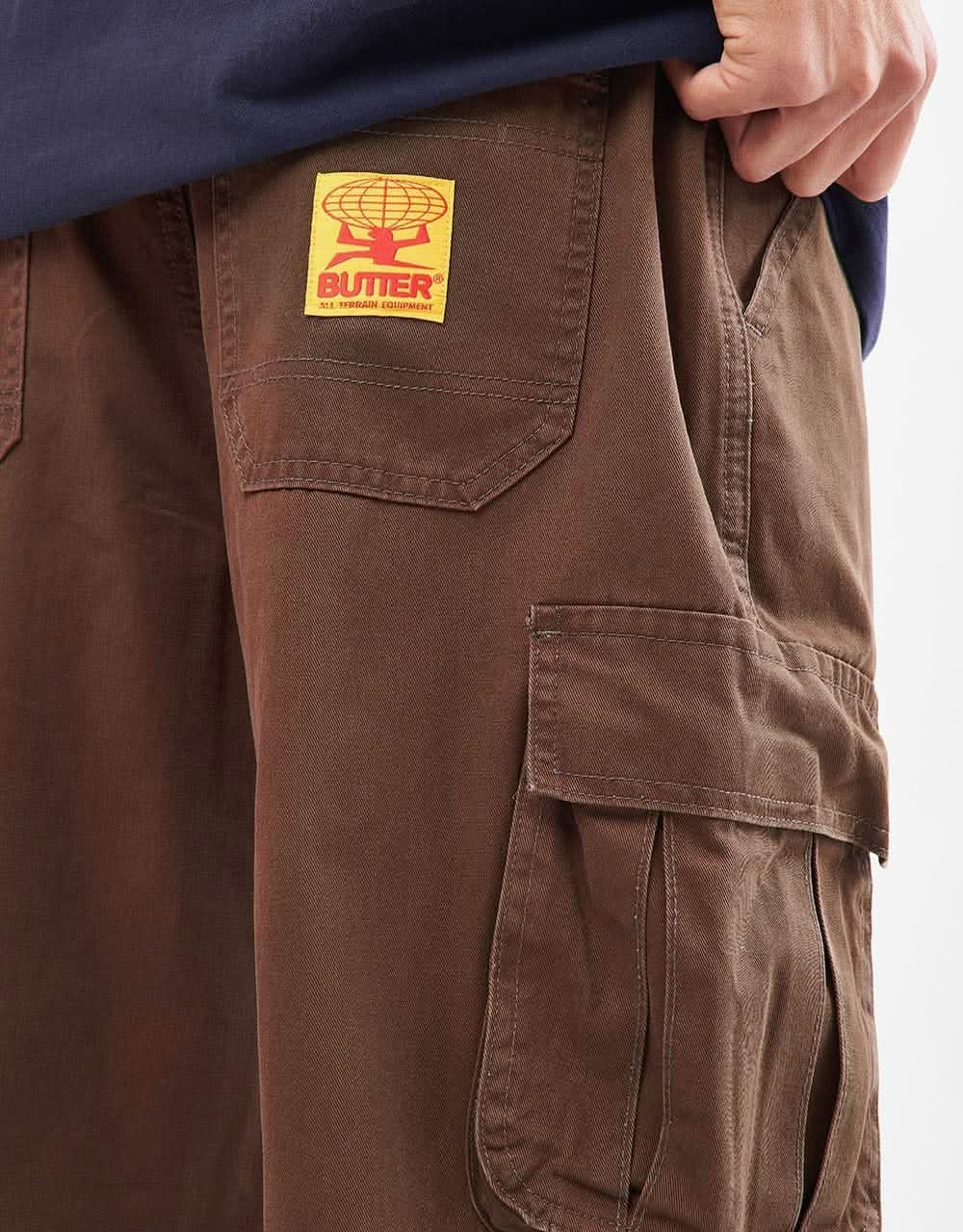 Butter Goods Field Cargo Pants - Brown